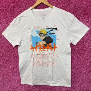 Naruto Uzumaki Hidden Leaf Hero Naruto Shippuden Anime Tee L thumbnail 1