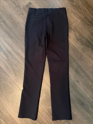 Quince Ultra-Stretch Ponte Pants Women's XS Office Work Dressy Classic Blue thumbnail 3