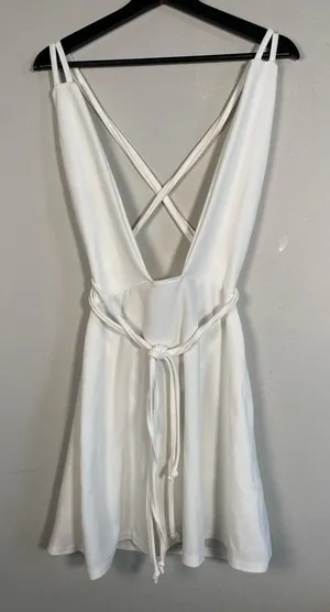 Prettylittlething Women's Wrap Detail Skater Dress thumbnail 1