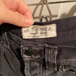 free people high waisted high rise denim shorts thumbnail 4