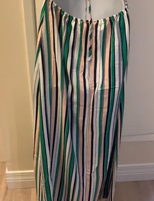 Le Lis striped button down dress Large thumbnail 7
