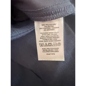 NWT Ann Taylor The Wide Leg Trousers Women’s Size 2 Pleated Blue Career thumbnail 6
