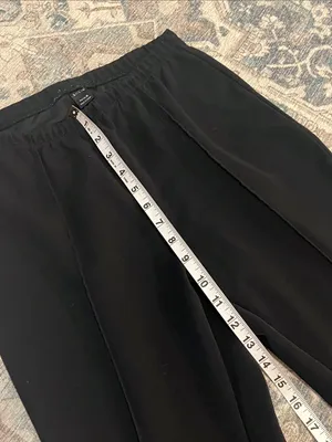 SHEIN Black Boot-Cut Flare Pants thumbnail 6