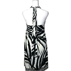 Apt 9 Black and White Halter Dress thumbnail 5