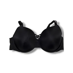 Torrid XO Plunge Push-Up Bra 42DDD Rich Black 360 Back Smoothing NWT NEW thumbnail 6