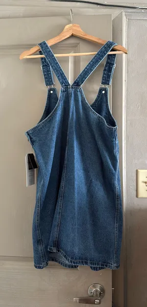 Denim overall dress Blue Size M thumbnail 3