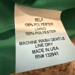 Amanda Uprichard Tie Front Overlay Dress Green Sleeveless Layered Poly Crepe 8 thumbnail 9