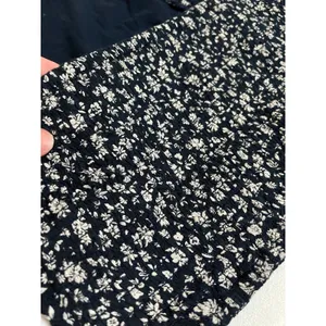 NWT L American Eagle Floral Halter Crop Top Smocked Preppy Coastal Vacation $25 thumbnail 8