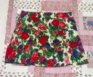 Mimi Chica Floral Skirt thumbnail 1