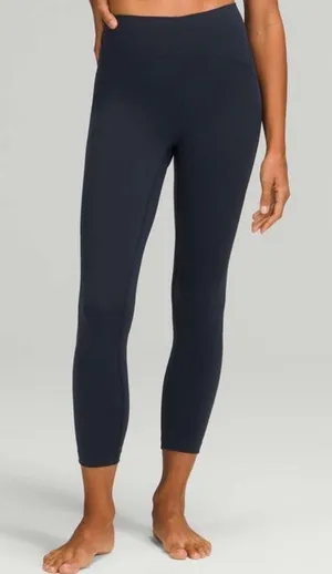 Lululemon‎ Instill High-Rise Tight 25" in True Navy Sz 2 thumbnail 1