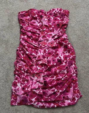 Revolve Pink Floral Mini Dress thumbnail 2