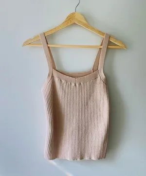 Neutral Knit Tank thumbnail 1