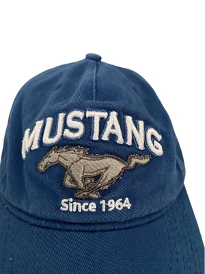 Ford Mustang Embroidered Baseball Cap Since 1964 Running Pony Snapback Americana thumbnail 5