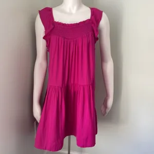Free People Want Your Love Fuchsia Summer Dress Medium thumbnail 7