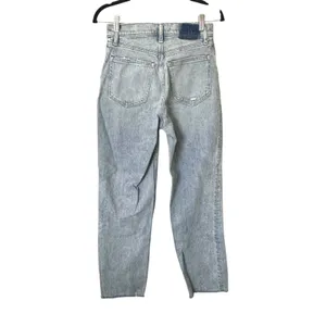 ABERCROMBIE & FITCH Ultra High Rise 90s‎ Straight Denim 26/2R thumbnail 3