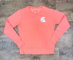 Antigua Women’s Michigan State Crewneck Sweatshirt thumbnail 1
