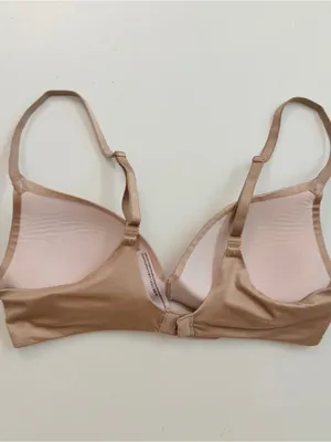 Victorias Secret So Obsessed No Wire Padded Molded Cups Bra Adjustable Nude Tan thumbnail 4