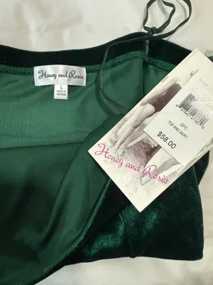 Honey and Rosie Green Two Piece Set thumbnail 4