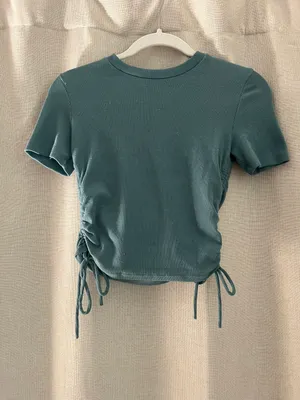 Blue Sinched Tshirt thumbnail 3
