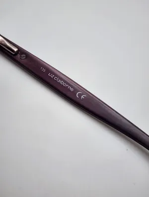 Liz Claiborne Silver & Purple Aviator Sunglasses thumbnail 11