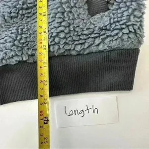 Bass Outdoor Women Route Hiking‎ Faux Sherpa Vest Size Small Gray Outdoorsy thumbnail 13