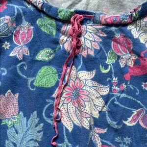 Jockey Blue Floral Top thumbnail 3