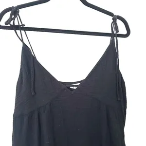 LACAUSA Thea‎ Slip Tank Midi Dress Black Sz Small thumbnail 3