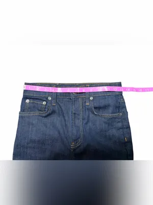 Zara Dark Wash Jeans Size 0 thumbnail 5