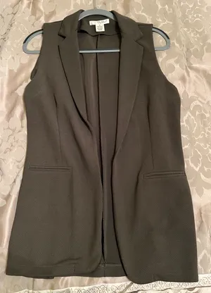 Say What? Sleeveless Cardigan thumbnail 1