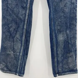 BDG Urban Outfitters Straight Leg‎ Cowboy Jean Metallic Mid Rise Women's Size 25 thumbnail 4