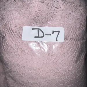 NSR Blush Pink Midi Fit‎ & Flare Lace Crochet Dress Size XL Sleeveless Floral thumbnail 12
