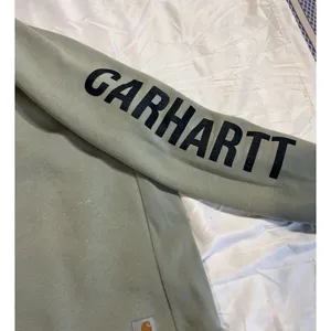 Carhartt Sweatshirt Womens XL Sage Green Relaxed Fit Embossed Arm Logo thumbnail 4