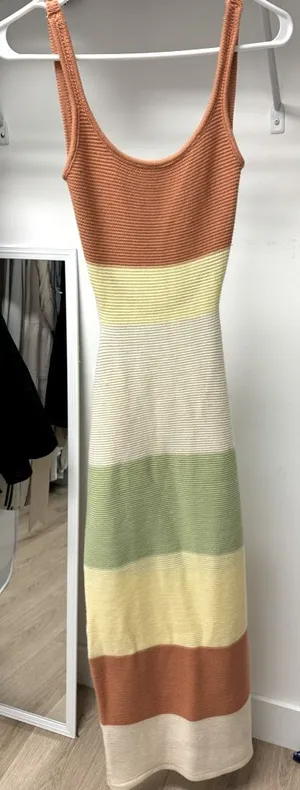 Backless crochet maxi dress thumbnail 1