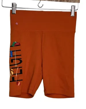 Jordan Artist Series by Darien Birks Damesshorts Orange XS Womens Biker Shorts thumbnail 1