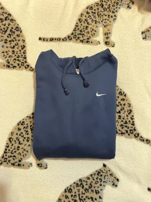 nike navy blue women’s hoodie thumbnail 3