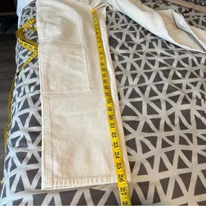Aritzia Wilfred Free Brennan Pant Light Birch Stretch High Rise Carpenter‎ thumbnail 13