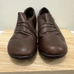 Thom Mcan Deidre Brown Leather Comfort Slip On‎ Shoes 7.5 thumbnail 3