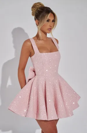 Babyboo Dorothy Mini Dress – Blush thumbnail 5