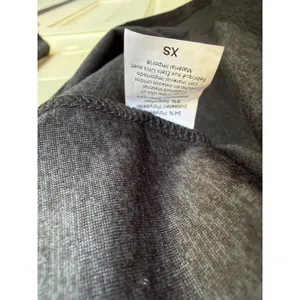 Beyond Yoga‎ Charcoal Heather Grey Long Sleeve Crew Neck Active Top USA Size XS thumbnail 3