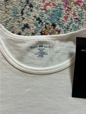 Brandy Melville White Top thumbnail 2