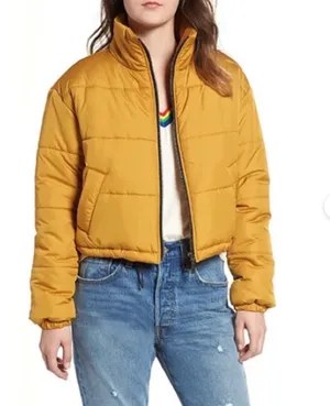 Yellow Cropped Puffer thumbnail 2