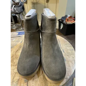 Ugg Classic Femme Mini Slate Wedge Ankle Boots Us 12 / Eu 43 / Uk 10 thumbnail 4