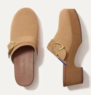 ROTHY'S The Classic Heeled Mule Clogs thumbnail 1