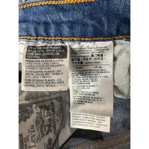 Levi’s 501 SZ W28 Jean Shorts Distressed Frayed Hem Button-Fly Hi-Rise Pockets thumbnail 6