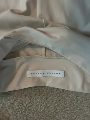Susana Monaco Tailored Short in Cream size S thumbnail 4