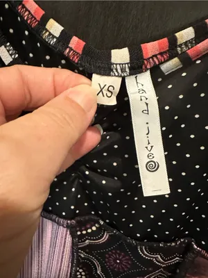 Rare Y2K Hand Jive Patchwork Fairy Boho Tank Top XS USA thumbnail 6