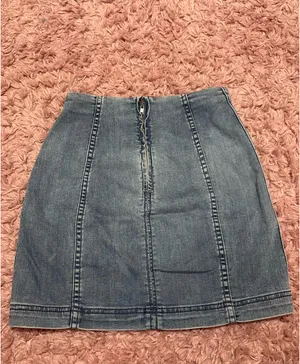 Free people Jean skirt thumbnail 4