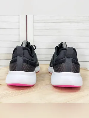 Adidas FluidUp Knit Running Shoe Sneakers Black Pink White Women Size 9.5 H02007 thumbnail 6