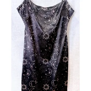 Urban Outfitters Celestial‎ Sun Moon Mini Dress Rose Gold S thumbnail 2