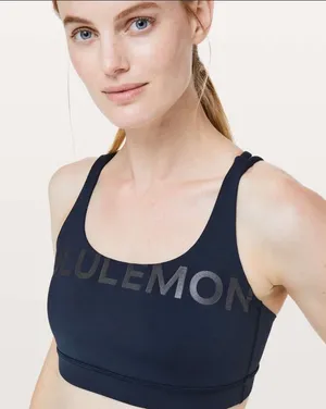 Lululemon Energy Bra 20 Year Collection in True Navy Limited Edition thumbnail 1